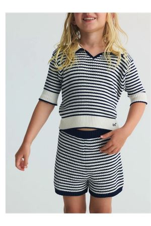 Azalea Polo Summer Midnight Mini Knit Stripes THE NEW SOCIETY KIDS | S26AHB1P491SUMMERMIDNIGHT